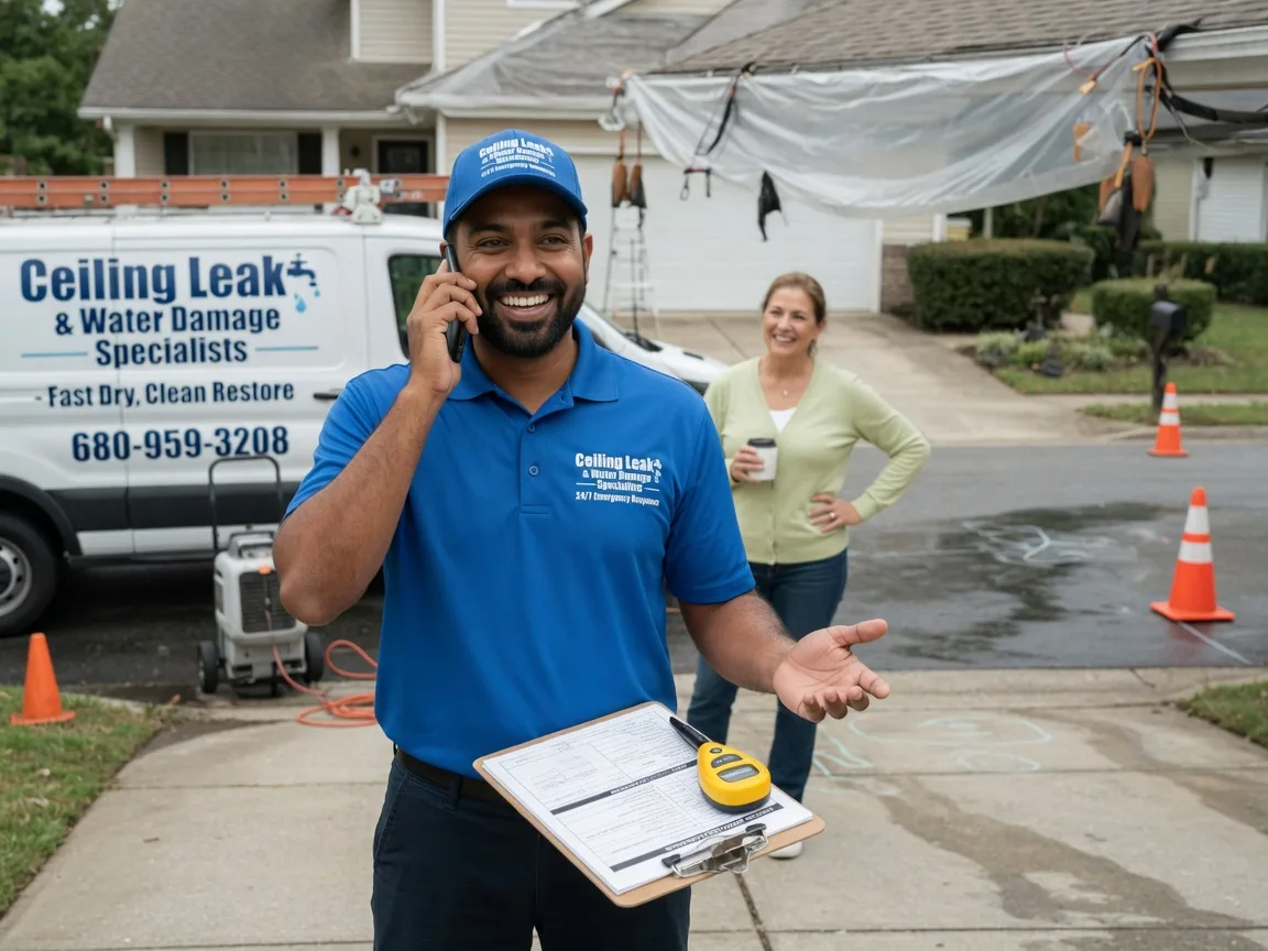 Ceiling Leak Cleanup Sealevel, NC FAQs
